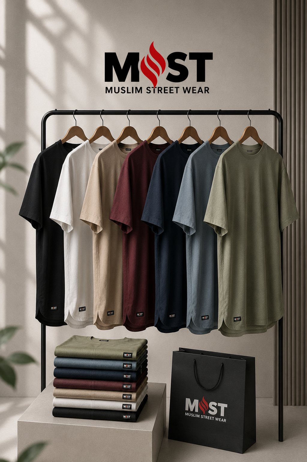 Koleksi warna Kaos Kurta MUST
