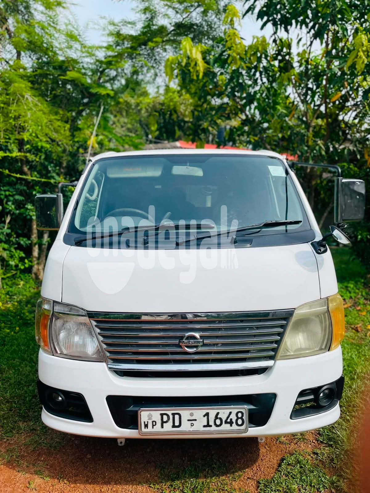 Nissan Caravan Van Rent a Car kadawatha