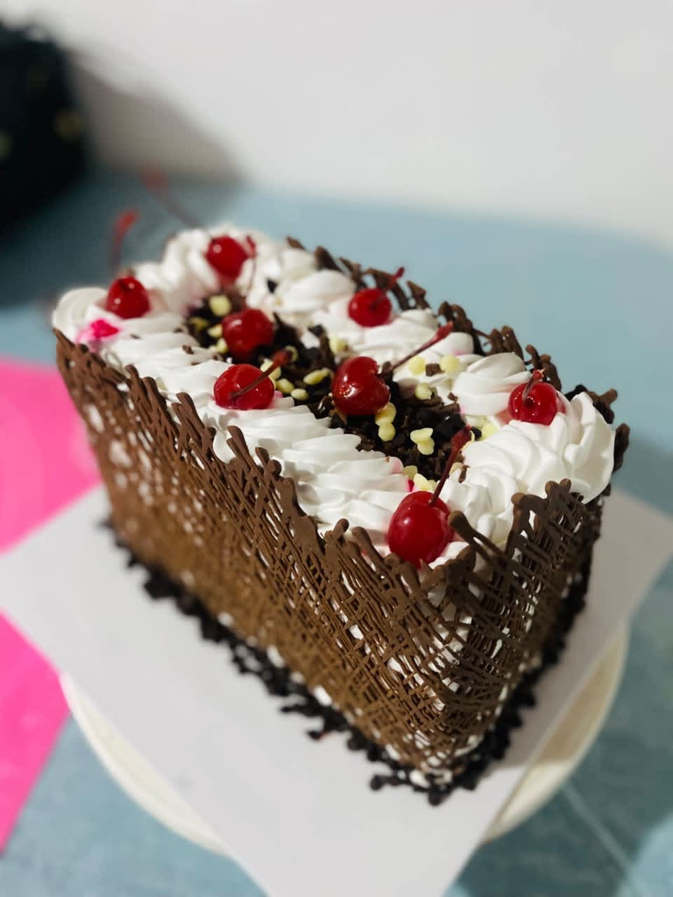 Birthday Chocolate Gateau Cake 1kg 1