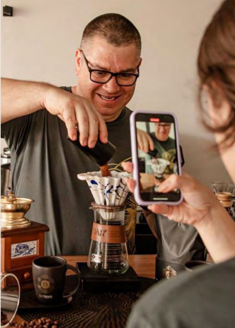 Experiência JustCoffee