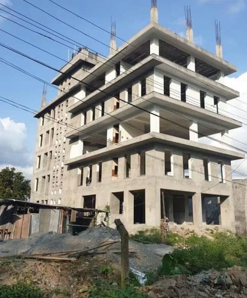 Global Agro corporate office building constructed by Ojaskaraa Builders in Newroad, Chitwan
