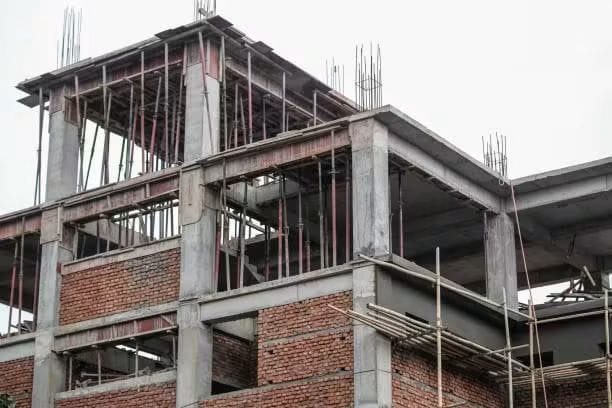 Large residential building constructed by Ojaskaraa Builders in Shardanagar, Chitwan