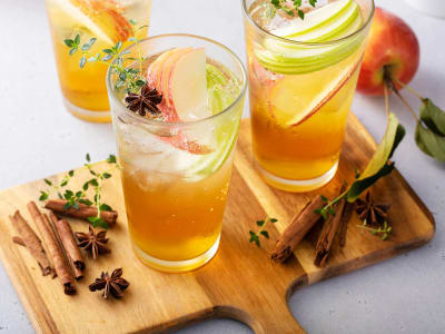 Iced spice tea