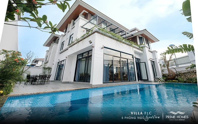 Villa FLC Hạ Long 5 phòng ngủ view biển mã 948 với hồ bơi riêng