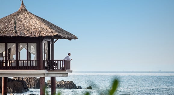 Không gian lưu trú trong trải nghiệm Golf Stay & Play của Vinpearl