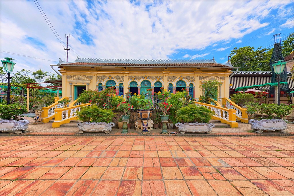 Mặt tiền Nhà cổ Bình Thủy tại Cần Thơ