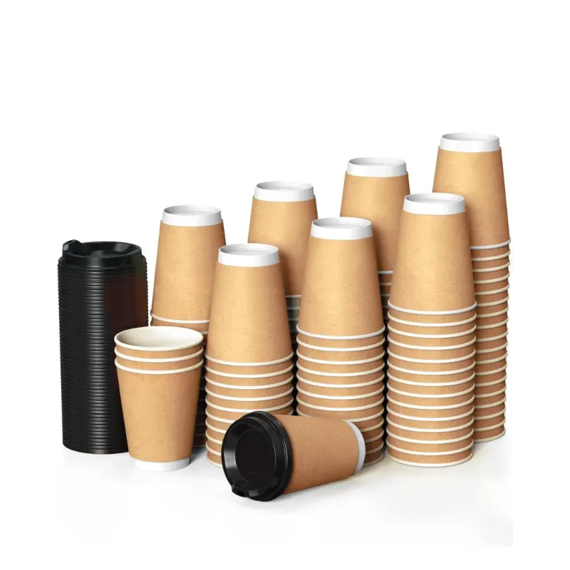 VASO POLIPAPEL 8 OZ KRAFT (20X50)