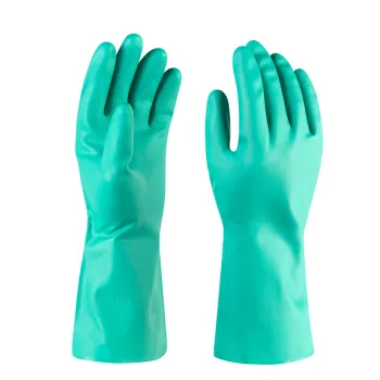 GUANTES VERDE DE NITRILO L - 1UNID