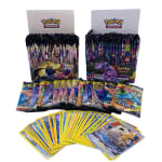 4 sacos/36pcs Última Versão Brilhantes Estrelas Pokémon GX EX Team Cartões Colecionáveis para Brinquedos Infantis