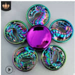 Spinner Escritório Ansiedade Alívio Estresse Fidget Gyro Flor / Torre / Aranha Spinner Metal