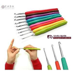 Kit de Agulhas Cabo Soft - Pct C/8 Agulhas - Croche Barbante
