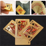 KIT 1/2/4 Baralho Dolar Ouro 24k Para Jogos de Tabuleiro, Truco, Poker  MT037 (E) MT066 (CC)