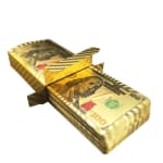KIT 1/2/4 Baralho Dolar Ouro 24k Para Jogos de Tabuleiro, Truco, Poker  MT037 (E) MT066 (CC)