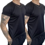 Kit 2 Camisetas Dry Fit Masculina - Casual - Treino - Academia - Esportes - Exercícios - Corrida