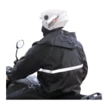 Conjunto Capa De Chuva Roupa Para Motoqueiros Ciclistas Impermeável Calça Jaqueta C/ Capuz