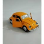 Carrinho Brinquedo Carro De Ferro com Fricção Fusca Fusquinha Colecionador Abre portas e Capô