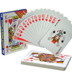 Baralho de Cartas de Papel 54 Cartas Jogos em Família Diversão