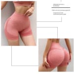 kit 2 Short Esportiva Academia Yoga Feminina Cintura Alta Elástica Secagem Rápida