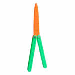 Canivete Borboleta de Treino 3D sem Corte, Brinquedo de Habilidade e Giro Antiestresse