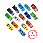 Kit Com 5 a 45 Carrinhos Coloridos Coleção Carros De Brinquedo tipo Hot wheels Colecionavel Mattel Lose Action Racing