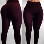 Calça Legging Bolha e Lisa Suplex Cós Alto Empina Bumbum Fitness Suplex 3D Legue Textura Flocada Academia Cintura alta