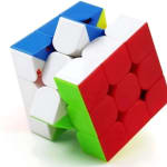 Cubo Mágico Anti-stress 3x3x3 Moyu Interativo Profissional Speed Gold Edition