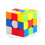 Cubo Mágico Anti-stress 3x3x3 Moyu Interativo Profissional Speed Gold Edition