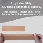 Fita De Rocktape Kinesiologic Tape Profissional Cor BEGE Somente