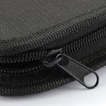 Kit Costura Viagem Acessórios Agulhas Linha Tesoura Bolsa c/ Zíper Completo