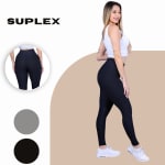 Calça Legging Feminina Grossa Cintura Alta Anti Transparência Leg Fitness Academia Suplex