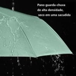 Guarda Chuva Automático Sombrinha Grande Proteção Solar Blackout Reforçado Dobrável 10 varetas Envio Imediato colorido