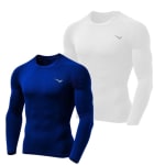 Camisa Térmica segunda pele Masculina Com Proteção Uv