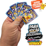 100 Super Cards PokeBola Lançamento 2026 | Colecionar ou Bafo | Para Presente e Temas de Festas