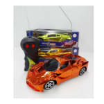Carrinho de Controle Remoto Sem Fio com 3 Jeep Policia Lamborghini