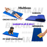 Colchonete Academia 90 x 40 x 2cm  - ESPUMA D28 - Ginástica Creche Pets Trocador Pilates Yoga