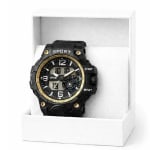 Relogio Masculino A Prova d'Água Esportivo Cronômetro Led Original Preto