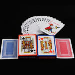 Baralho Dolar Dourado Ouro Folheado A Prova D'agua Poker Truco Cartas Jogos Para Várias Ocasiões De Festa