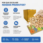 Cofre MDF Desafio 1Mil / 5Mil / 10Mil / 20Mil - Caixa De Madeira - Escolha Sua Meta E Realize Seus Sonhos