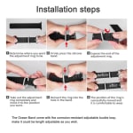 (Apenas A Pulseira , Não É O Relógio) De Silicone Da Série Ocean Band Para Watch Ultra Strap Pulseiras De 49 Mm 42 38