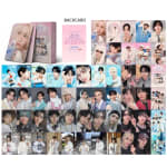 KPOP 55 Pçs/Caixa SK  THIS&THAT RUN IT KARMA Hollow Mixtape HOP SKZ Relógio Photocards Álbum LOMO Cartão HYUNJIN