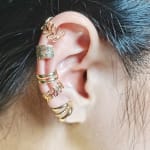 Clipe De Folha Vintage Em Brincos Ouro Prata Joias Sem Piercing Para Mulheres