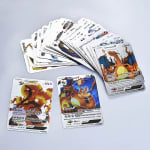 54Pcs Pokemon Gold Cards Battle Carte Inglês GX Jogo De Cartas Booster Collection Toys For Children