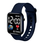 Relógio LED À Prova D'água Digital feminino Masculino Esporte Pulseira De Silicone