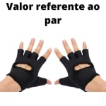 Par De Luva Para Academia Neoprene Treino Musculação Feminina Masculina