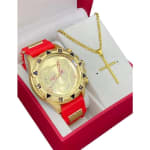 Relogio Original Masculino Banhado 18k