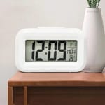 Despertador Relógio de Mesa Portátil Digital  Led Lcd