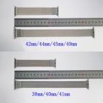 Pulseira de aço milanesa Para Apple Watch Ultra 10 9 8 7 SE 6 5 4 3 2 1 de 46mm 42mm 38mm 40mm 41mm 44mm 45mm 49mm