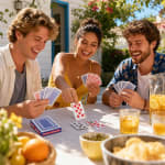 Baralho 54 cartas para jogar com Família, Amigos Diversão