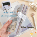 Álbum De Fotos Polaroid De 3 Polegadas , Mini Armazenamento De Cartão Para Cartões Postais , Ingressos De Filmes , Comem