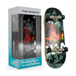 Mini Skate De Dedo-Brinquedo Portátil De Mesa De Escritório Para Alívio Do Estresse , Inquietação , Legal De 2025 , Trei